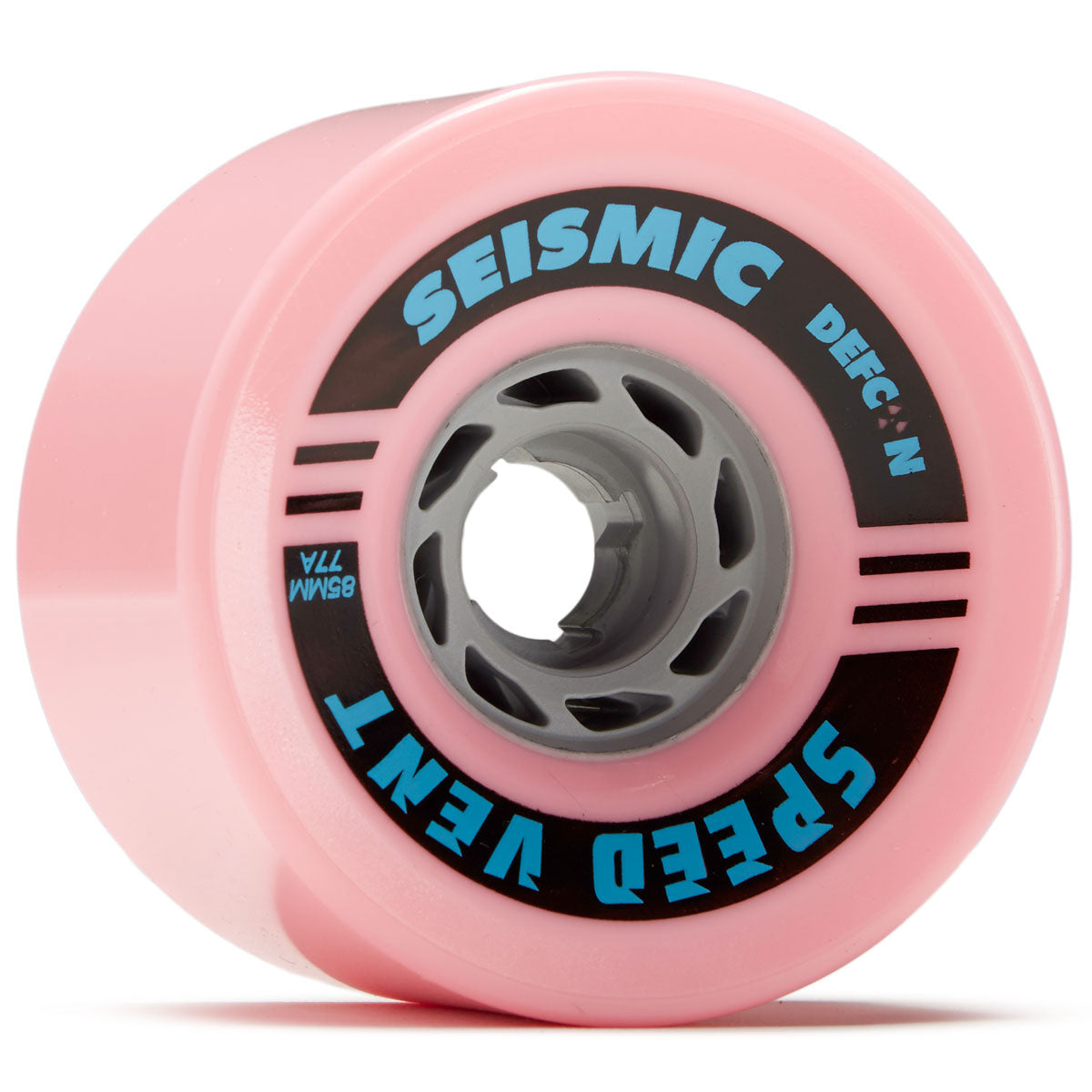 Seismic Speed Vent 77a Longboard Wheels - Bubblegum - 85mm image 1