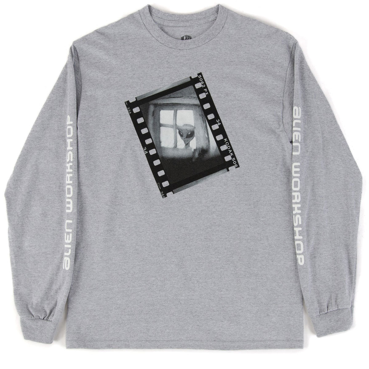 Alien Workshop Visitor Evidence Long Sleeve T-Shirt - Heather Grey image 1