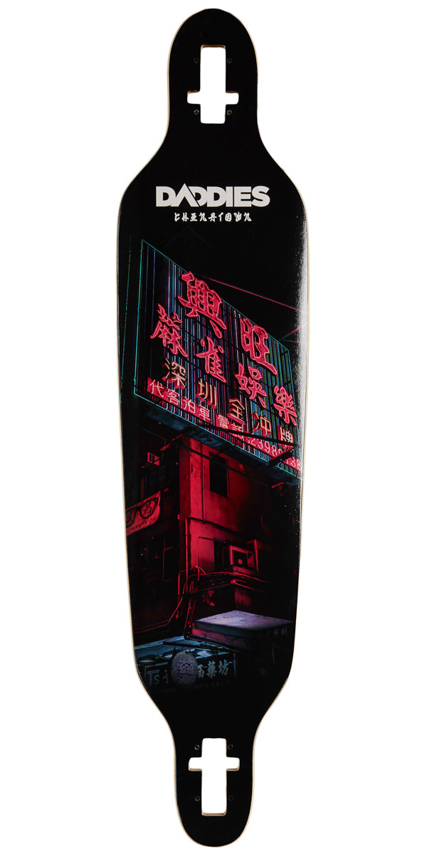 Daddies Chinatown Drop-Thru Longboard Deck image 1