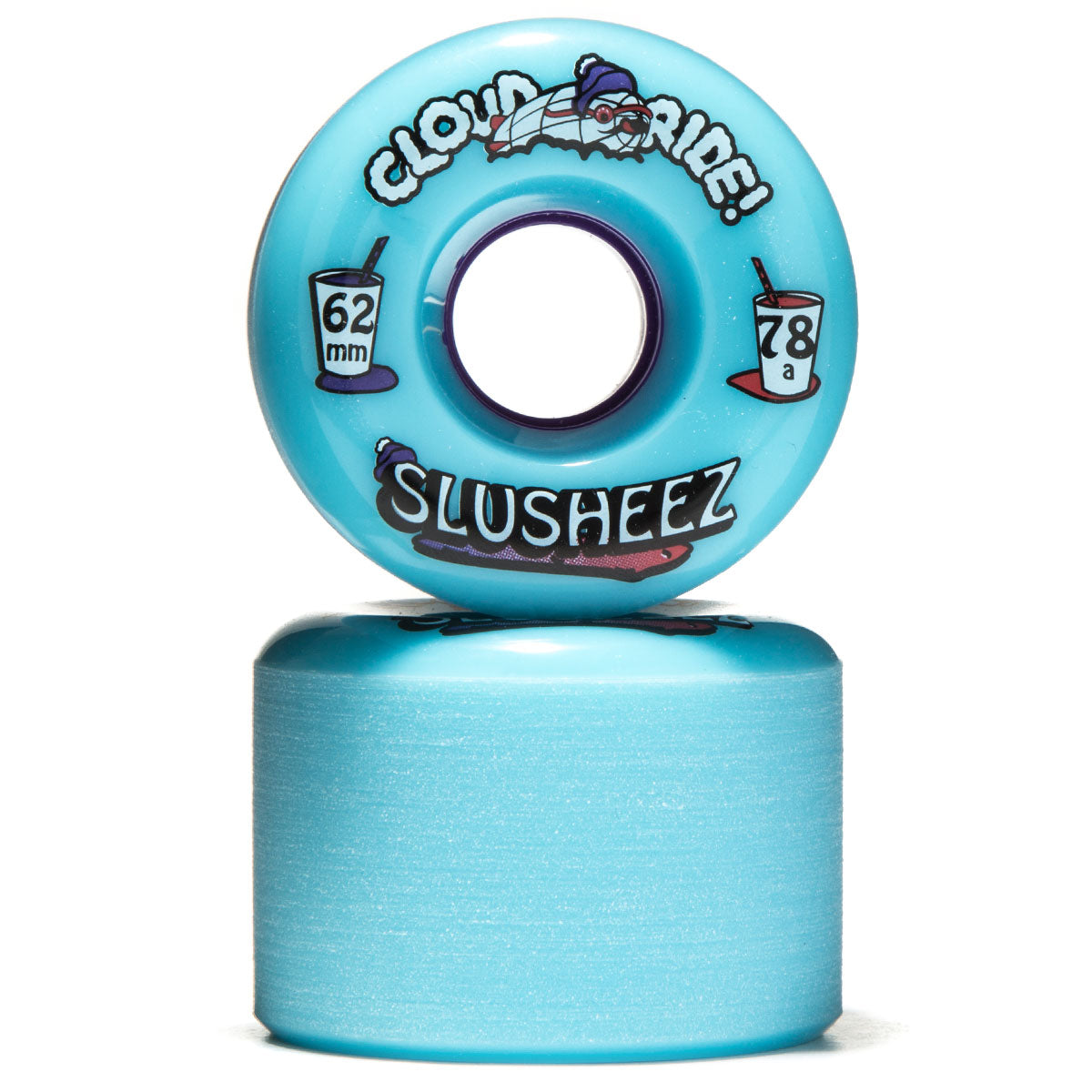 Cloud Ride Slusheez Longboard Wheels - 62mm 78a image 2