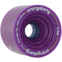 Orangatang In Heat Longboard Wheels 75mm 83a Purple