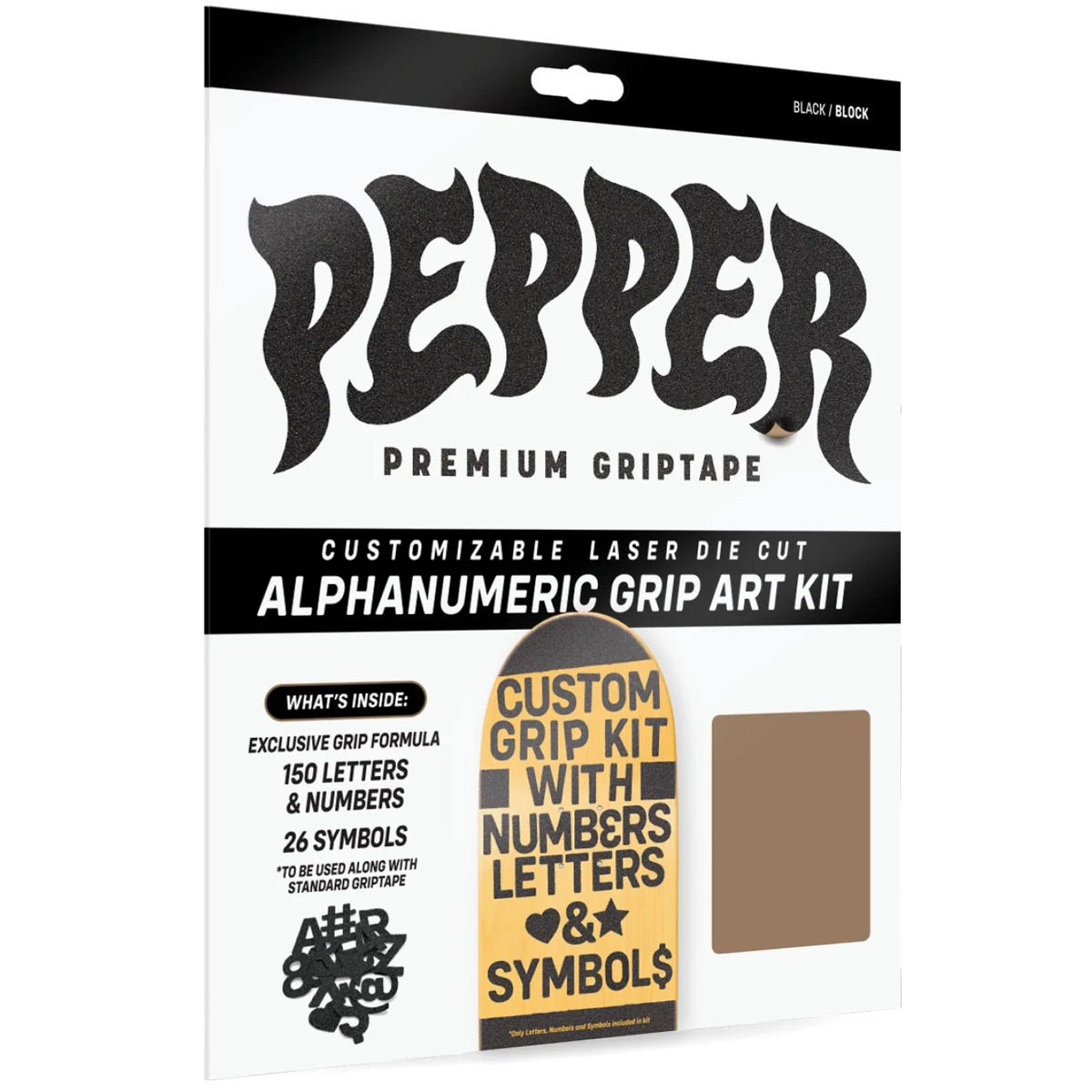 Pepper G5 Alpha Pack Of Grip Tape - Lettering image 1
