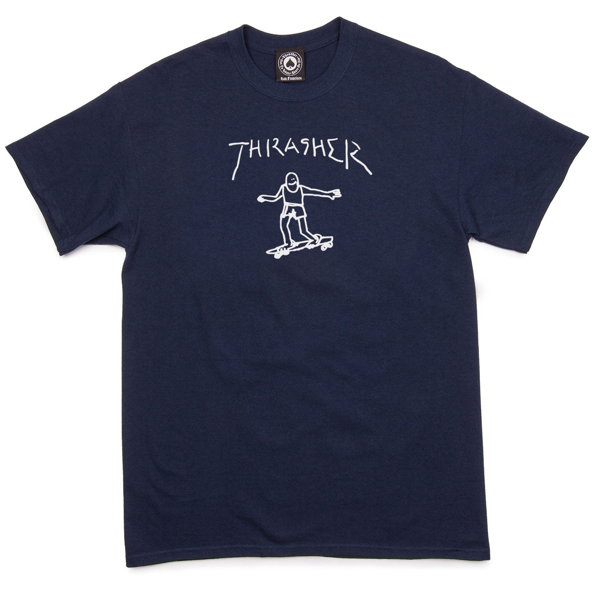 Thrasher Gonz T-Shirt - Navy image 1